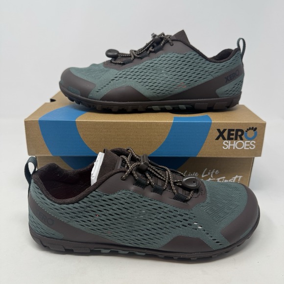 New Xero Shoes Aqua X Sport Minimalist Barefoot Green Men's‎ Size 7.5